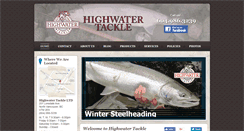 Desktop Screenshot of highwatertackle.com